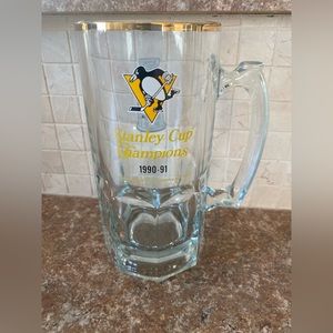 Pittsburgh Penguins 1990-91 Stanley Cup Commemorative Mug.
